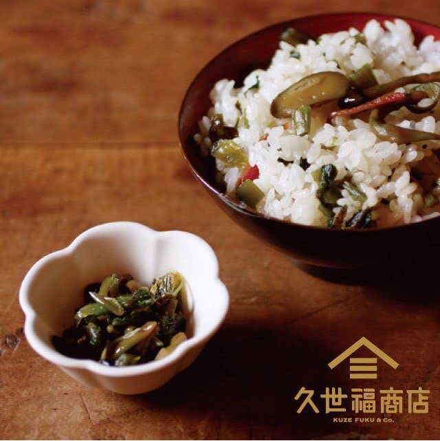 쿠제후쿠상점 섞어먹는 밥소스 노자와나 멸치 110g Pack of 비빔밥 소스 이미지 3