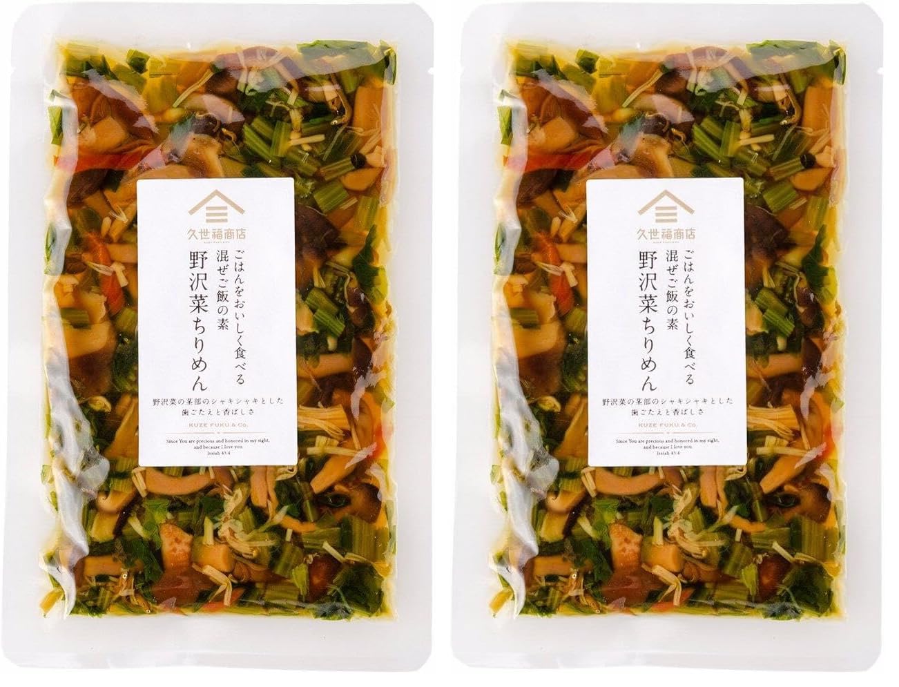 쿠제후쿠상점 섞어먹는 밥소스 노자와나 멸치 110g Pack of 비빔밥 소스