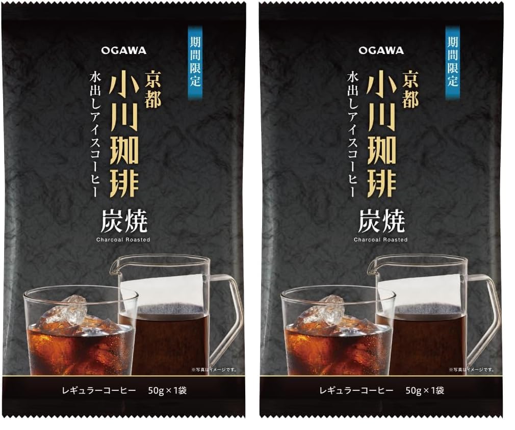 오가와커피 숯불 로스팅 콜드브루 아이스커피 50g 2개입 20.5 cm