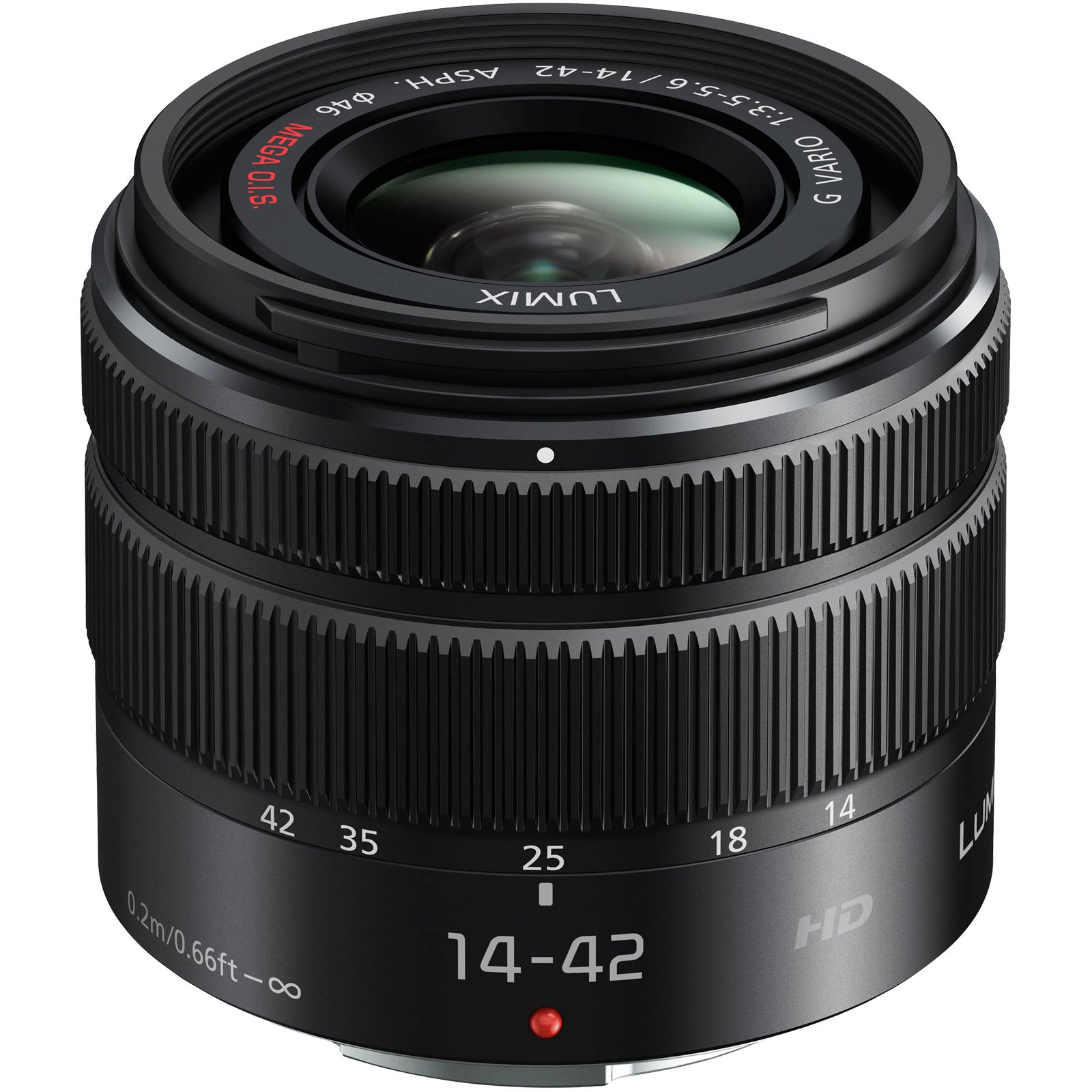 [중고] 파나소닉 루믹스 G VARIO 14-42mm F3.5-5.6 II ASPH 블랙 KA