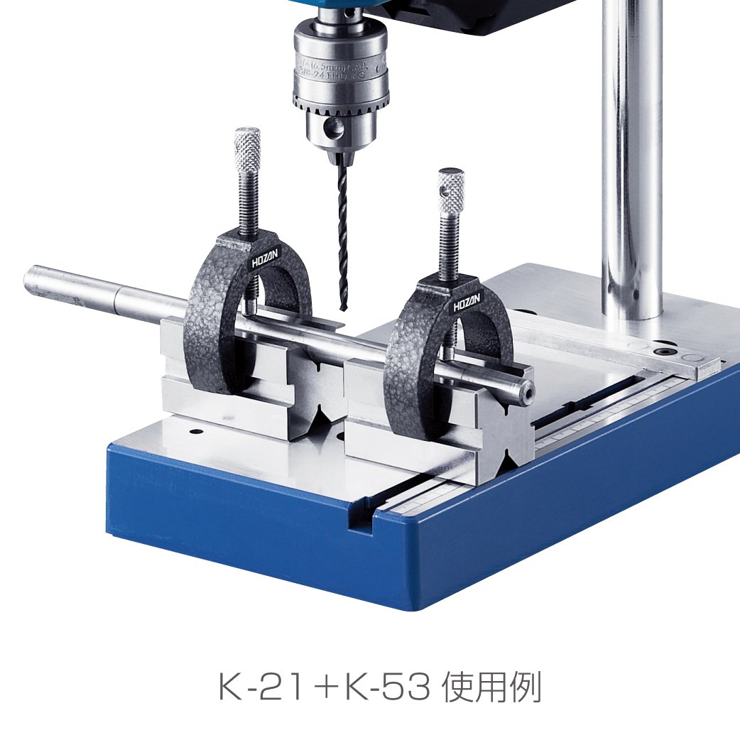 호잔 V블록 K-53 정밀 가공용 V블록 클램프 포함 이미지 2