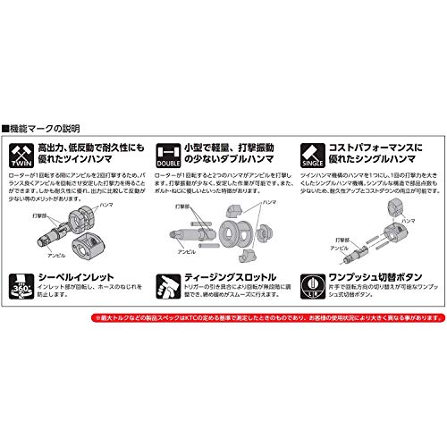 KTC JAP451 블랙 12.7sq 복합소재 임팩트 렌치 이미지 5