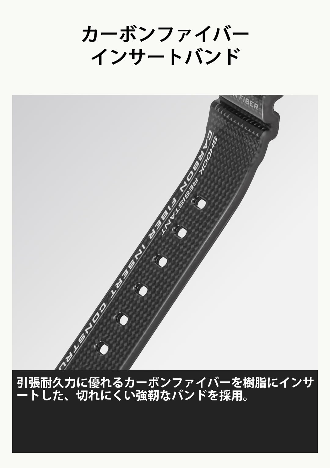 카시오 지샥 5600 시리즈 G-SHOCK 단품 카본 파이버 인서트 블랙 이미지 5
