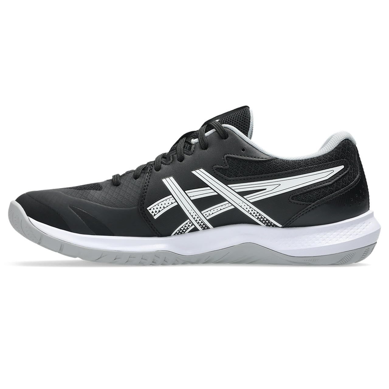 아식스 스포츠화 실내 인도어 젤택틱 13 25.0 cm 2E 001(블랙/화이트) 이미지 4