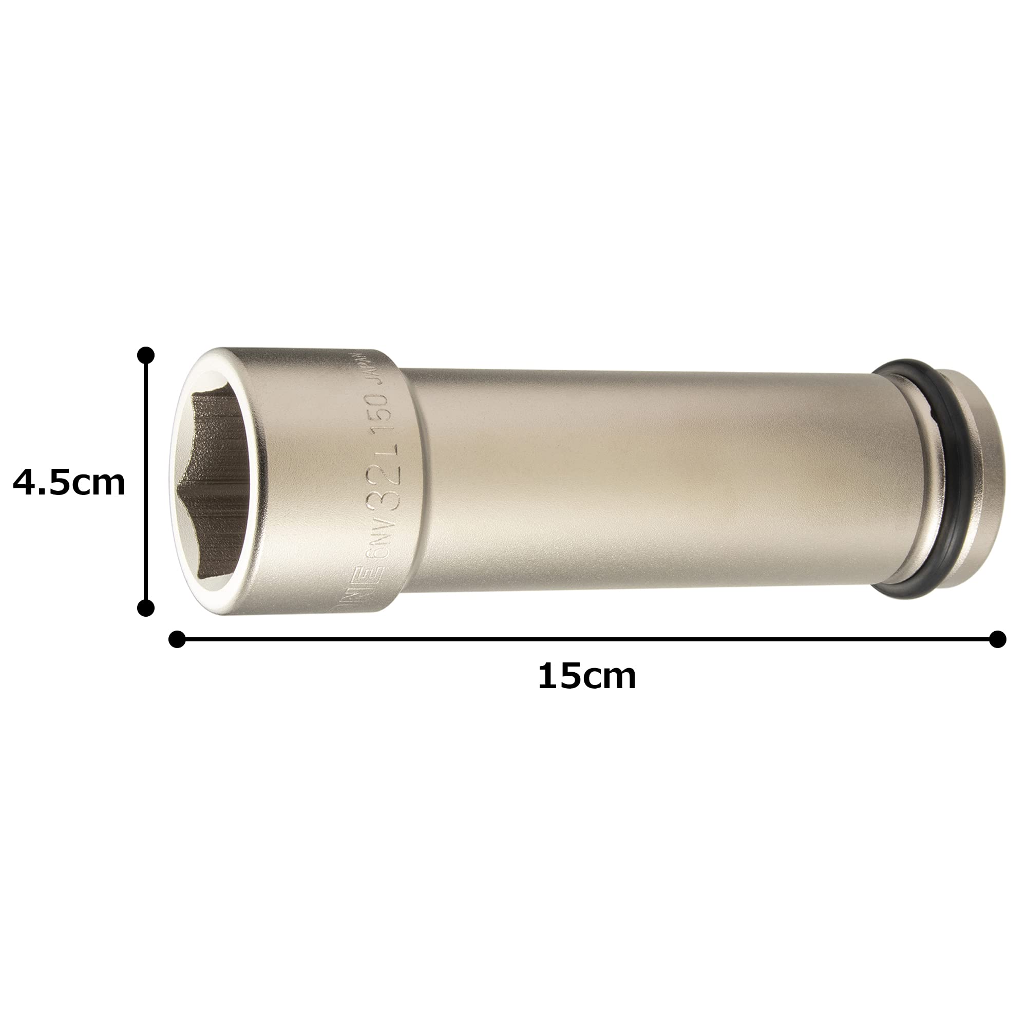 토네 6NV-32L150 32mm 임팩트 초롱 소켓 6각 19.0mm 이미지 4