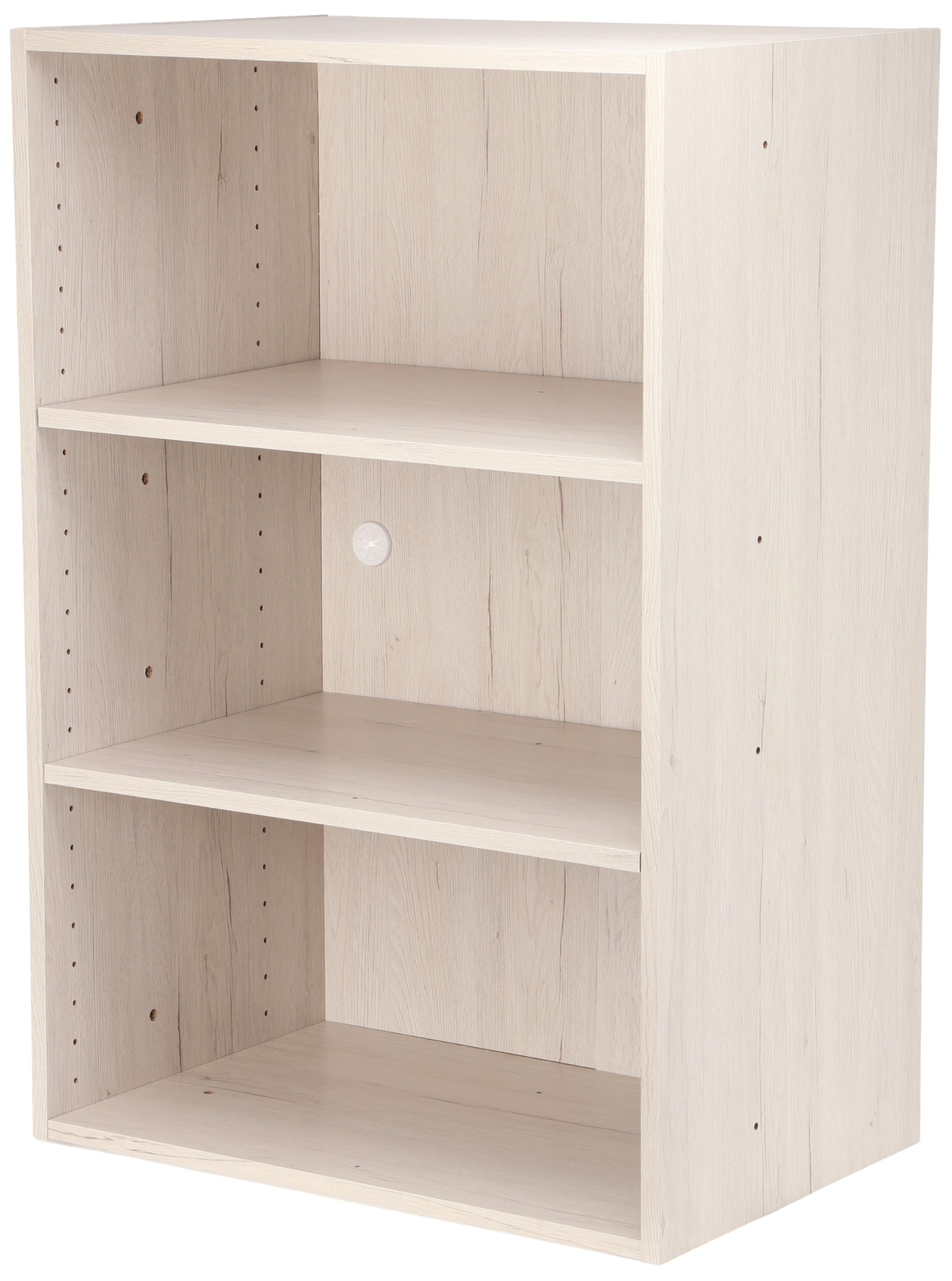 니토리 N클릭 딥 와이드 3단 수납장 화이트워시 8791519 1