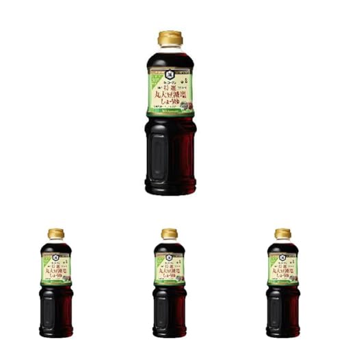 기꼬만 특선 통대두 저염 간장 750ml 4개