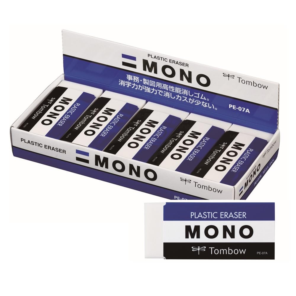 톰보 모노 PE07 지우개 PE-07A-10P 10개입 Mono PE07 10개 단품
