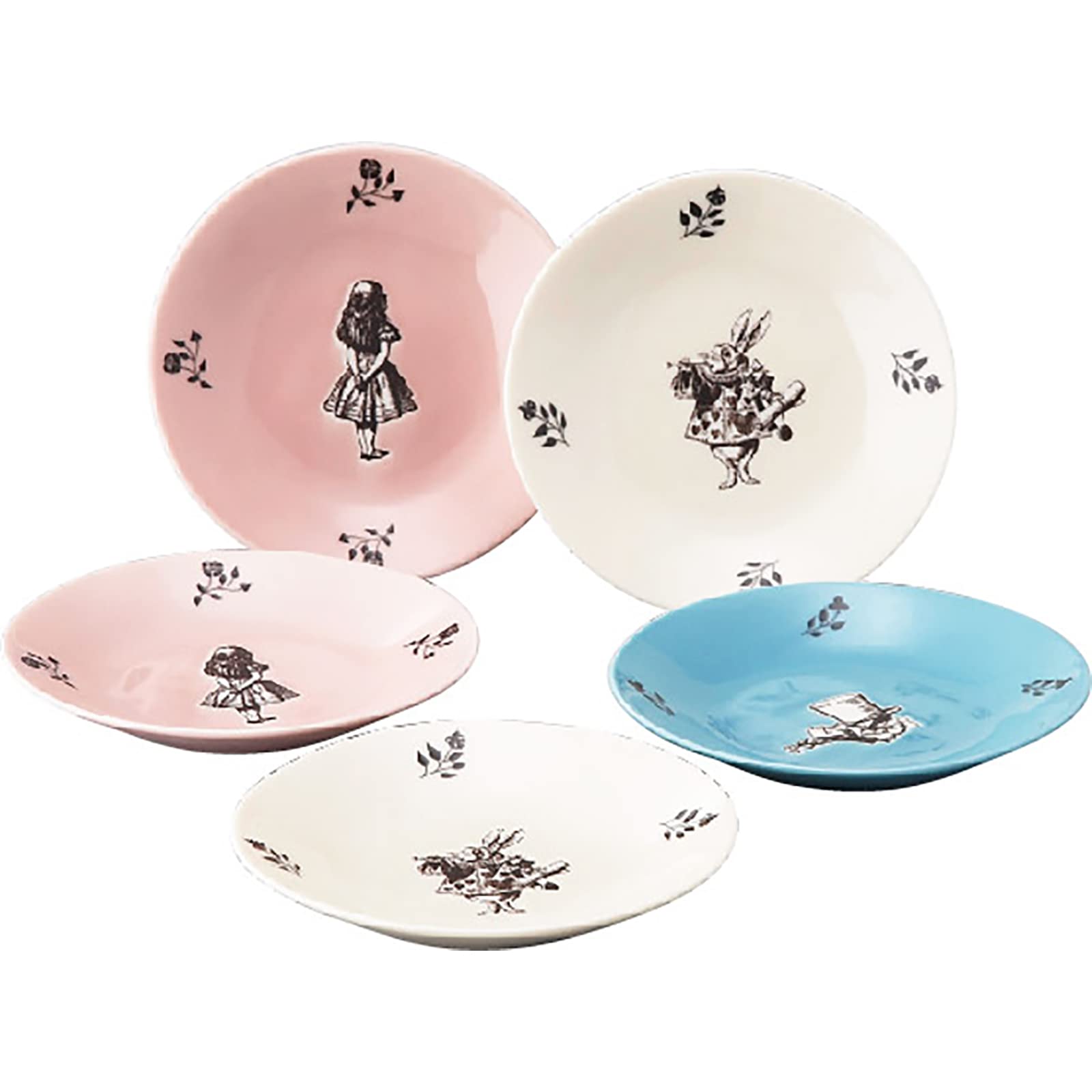 야마카 맥밀란 앨리스 디저트 접시 ALC20-57 13.5cm 5P 세트