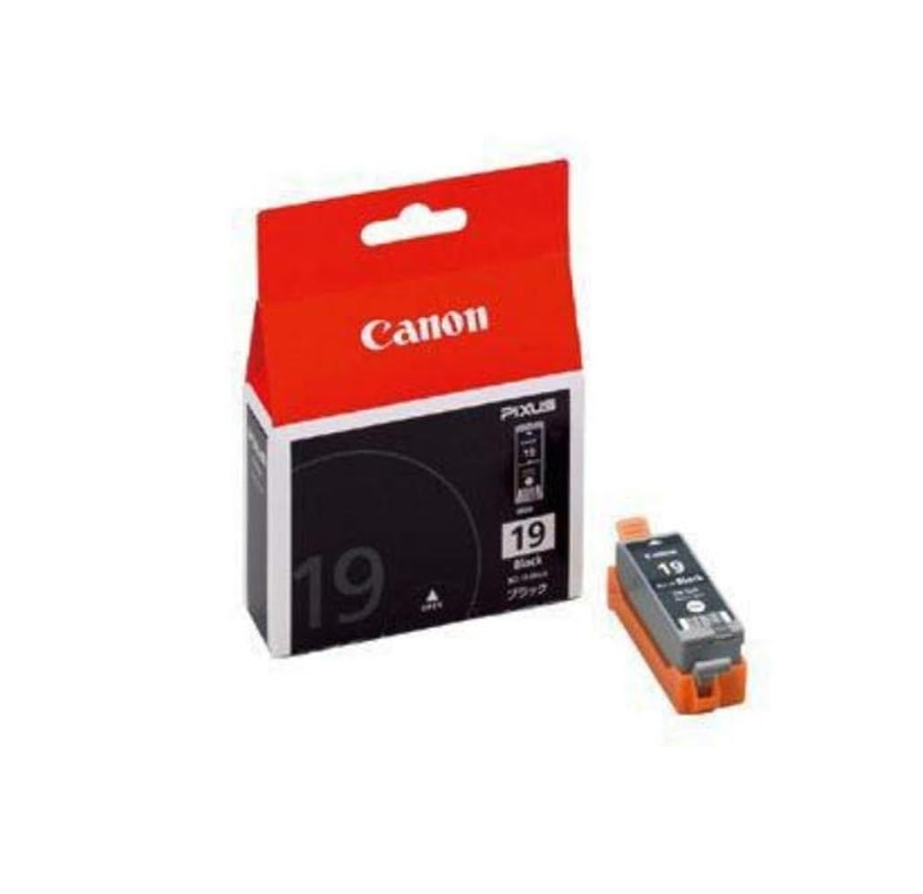 [중고] 캐논 BCI-19BK 블랙 정품 잉크 카트리지 소 Canon