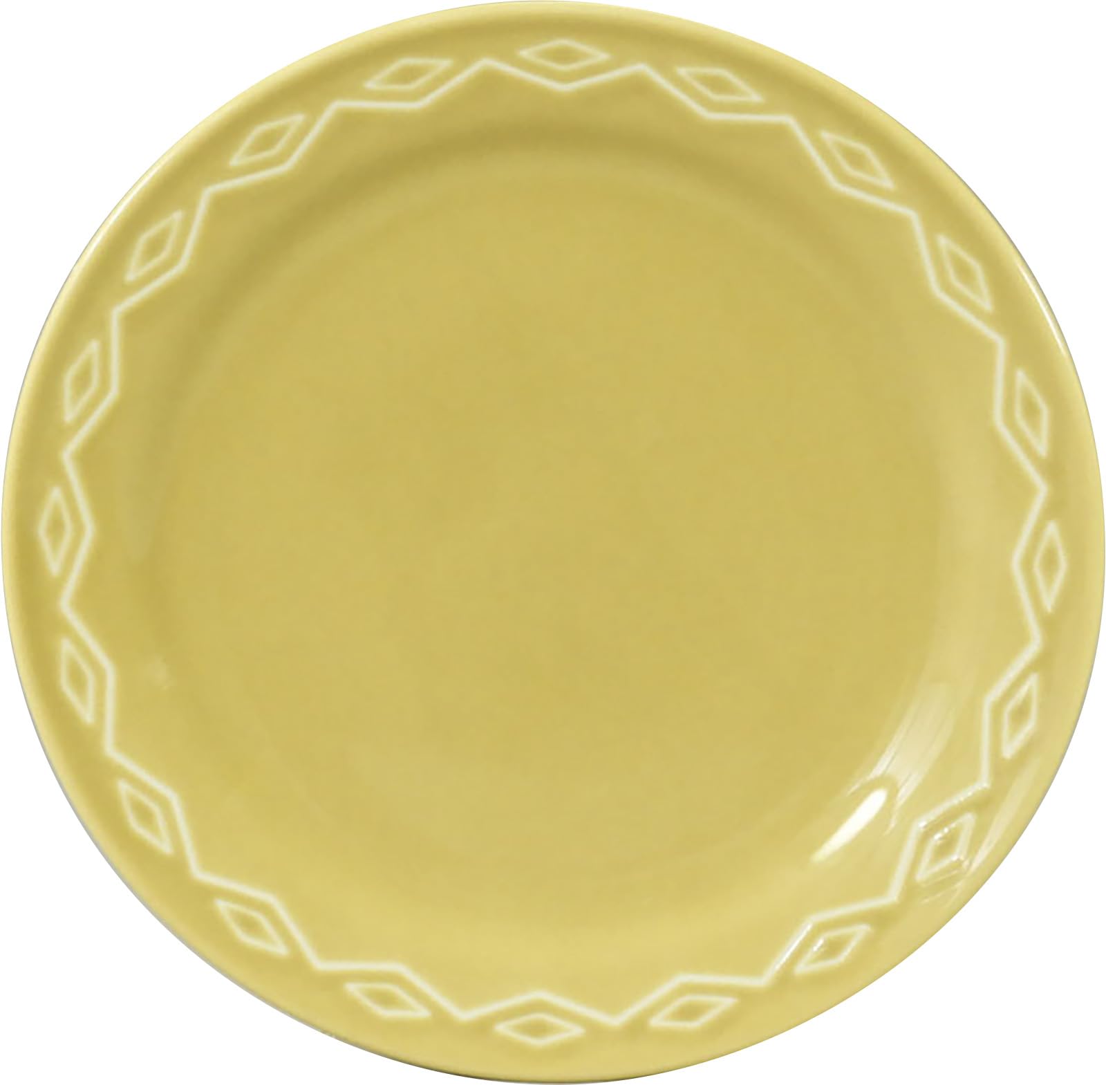 야마카 코몬 능문 YMK82-330 21cm 디저트 접시 옐로우 전자레인지 식기세척기 단품