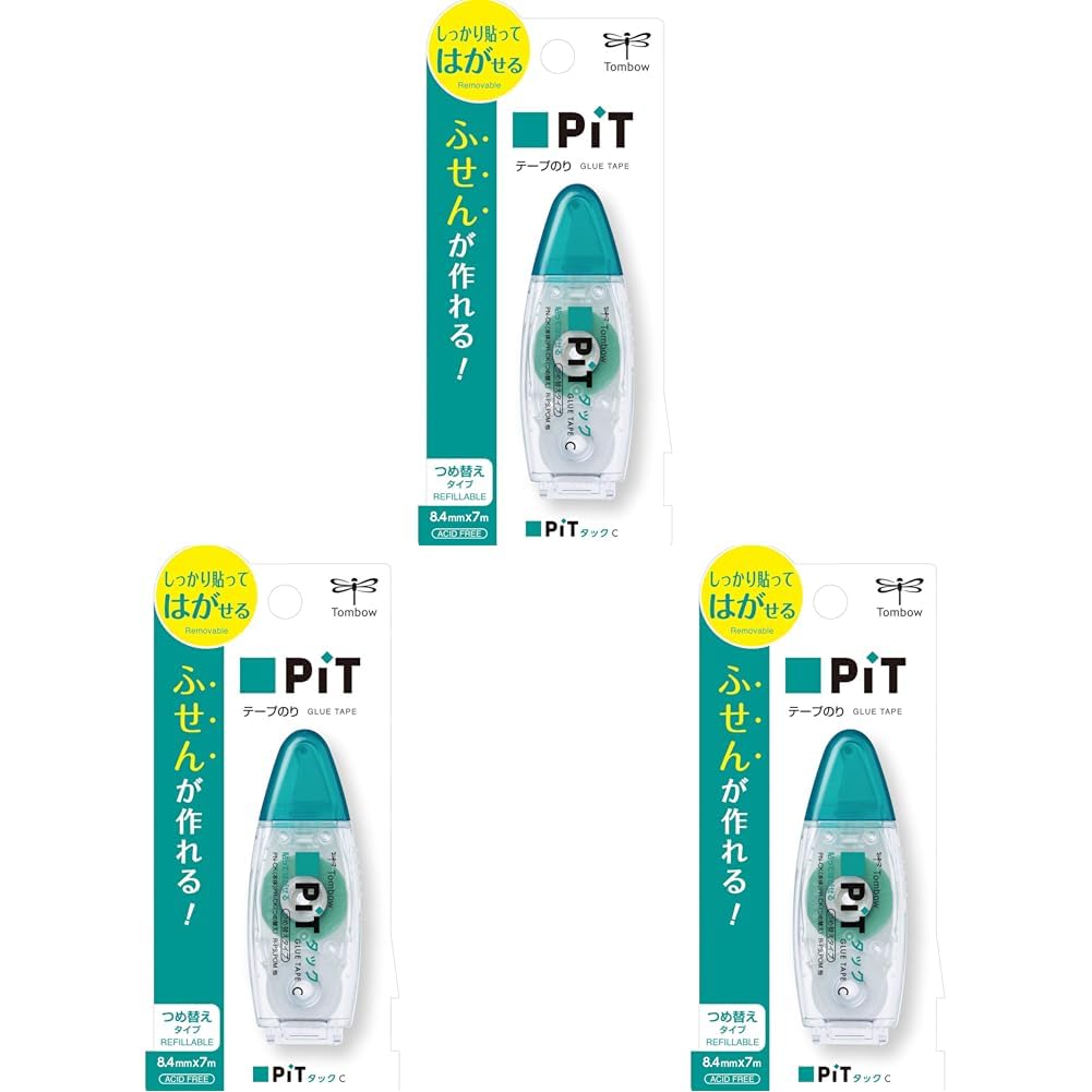 톰보 피트 타크C PN-CK 8.4mm 7m 리필형 테이프풀 3개