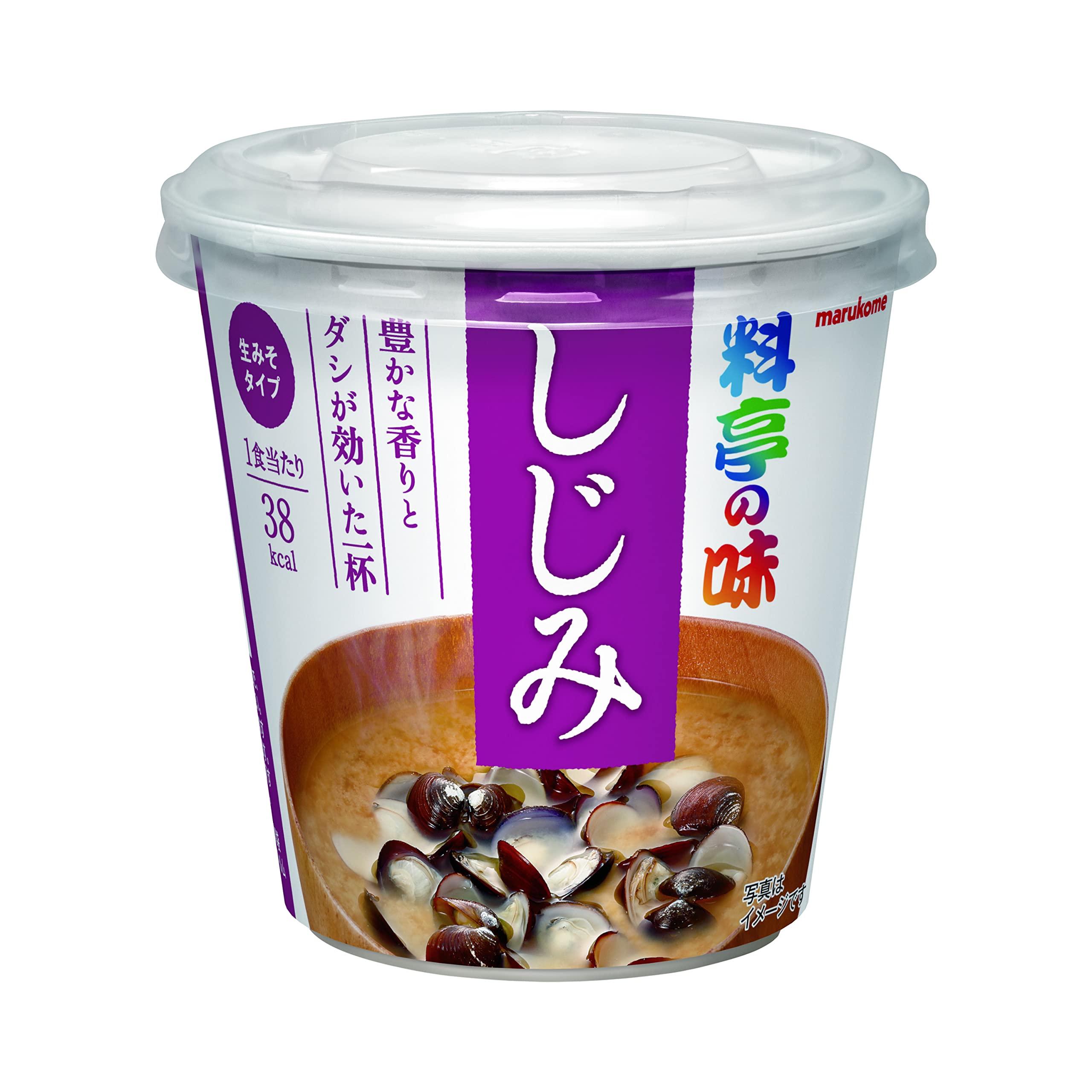 마루코메 료테이노아지 재첩 컵 즉석 미소된장국 60식