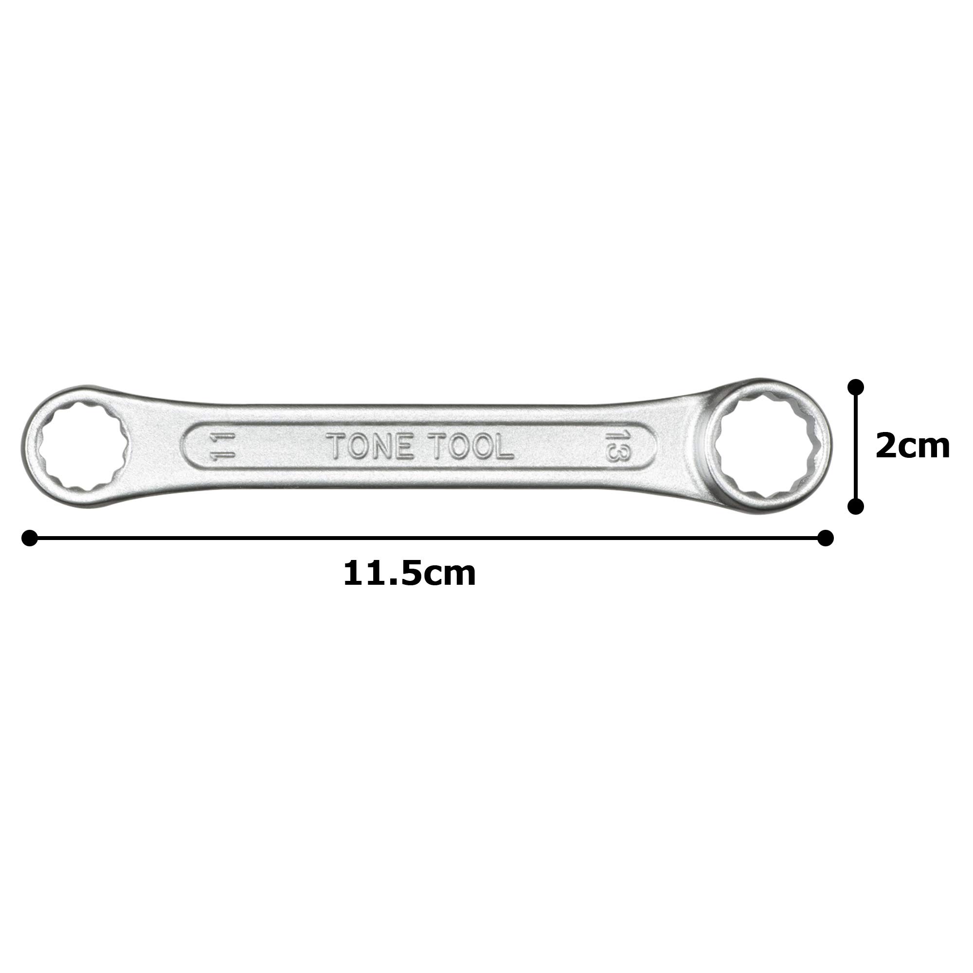 토네 메가네 렌치 숏 스트레이트 HPM03-1113 11x13mm 이미지 5