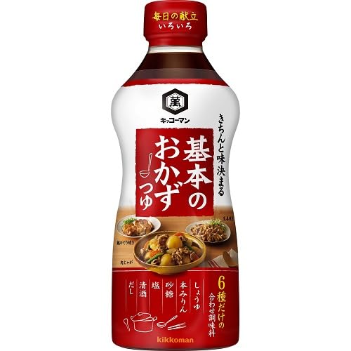 기꼬만 기본 반찬 쯔유 500ml
