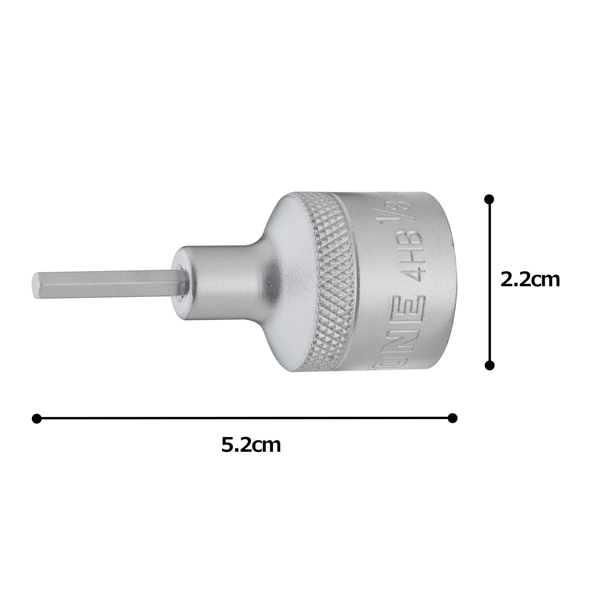 토네 HP4HB-04 1/8인치 헥사곤 소켓 12.7mm 이미지 5