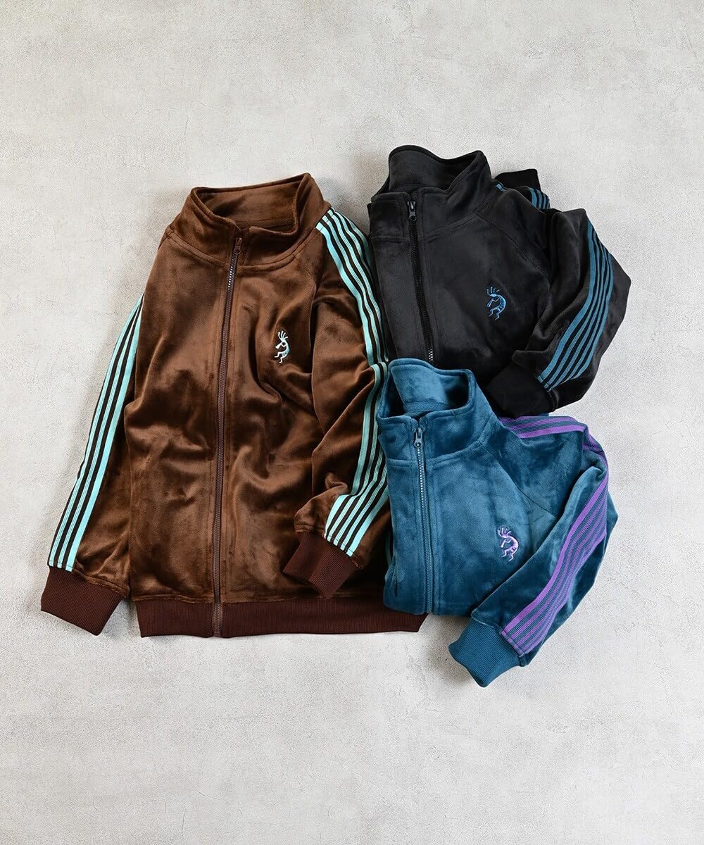마키즈 벨로아 트랙 재킷 브라운 Ｄ６０브라운 90 이미지 2