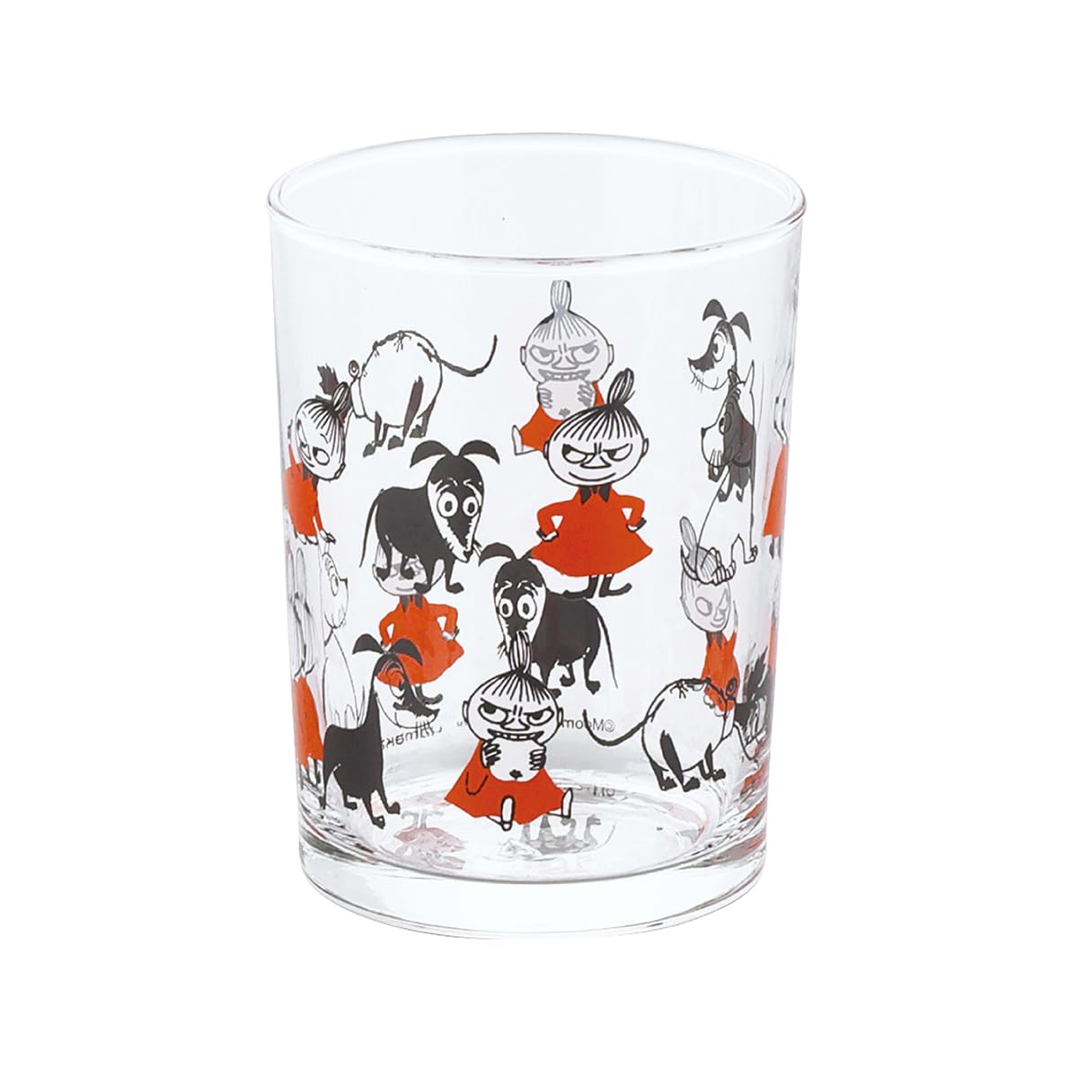 야마카 무민 리틀미이 강아지 MM20402-813 220ml 유리 텀블러