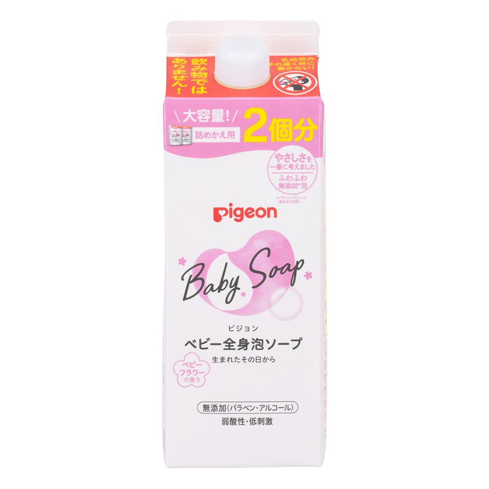 피죤 베이비 전신 거품 비누 베이비플라워향 리필 800ml