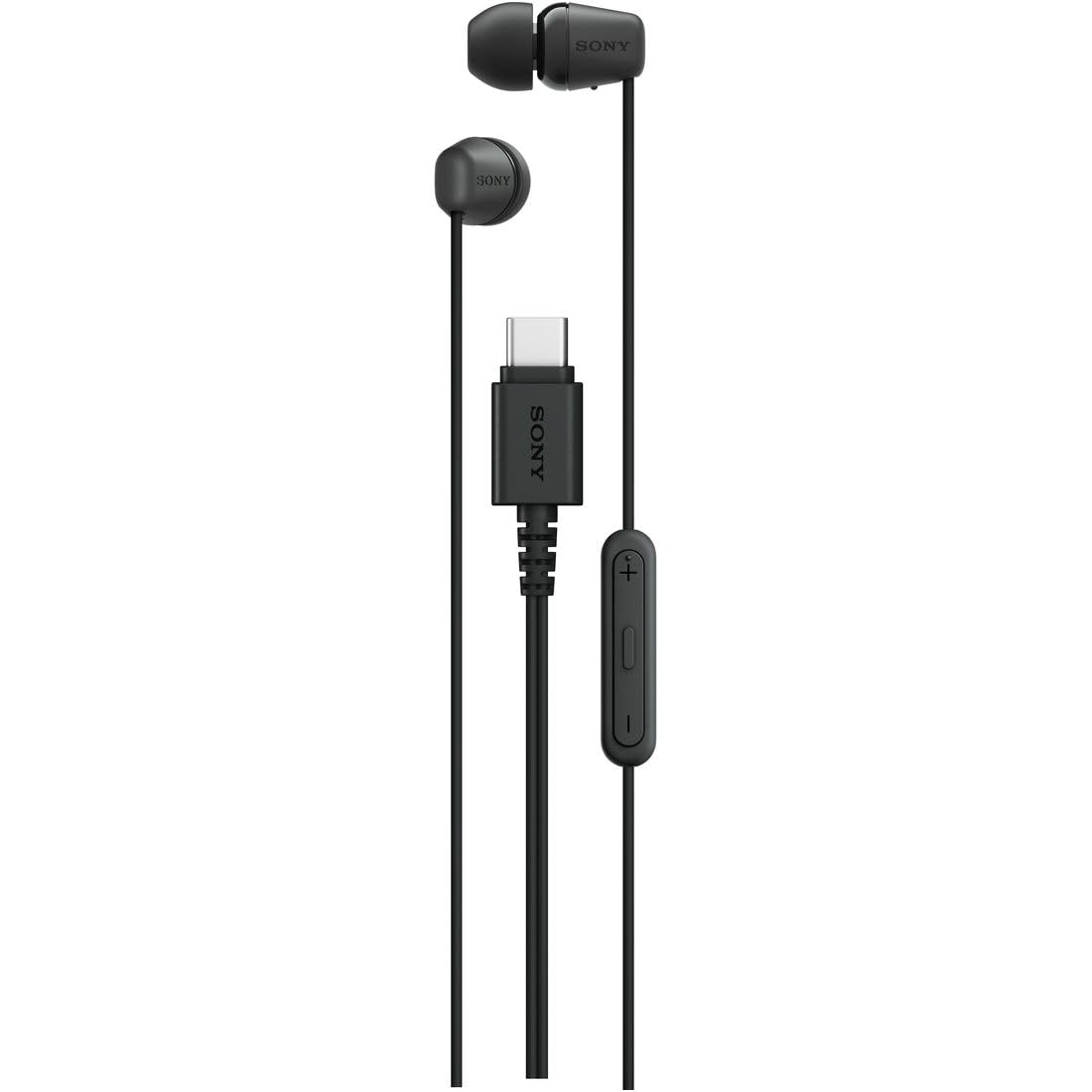 소니 IER-EX15C 블랙 USB-C 유선 이어폰 마이크 내장