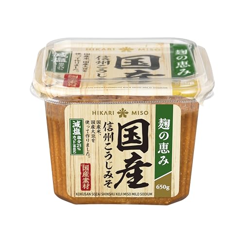 히카리미소 국산원재료 신슈 누룩된장 저염 650g 8개입 이미지 2