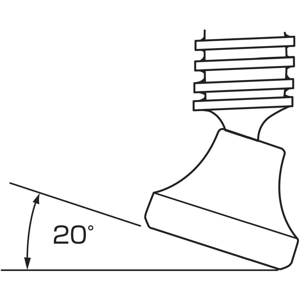 롭텍스 에비만력 WF155A 150mm 클램프 그립핸들 소프트캡 이미지 5