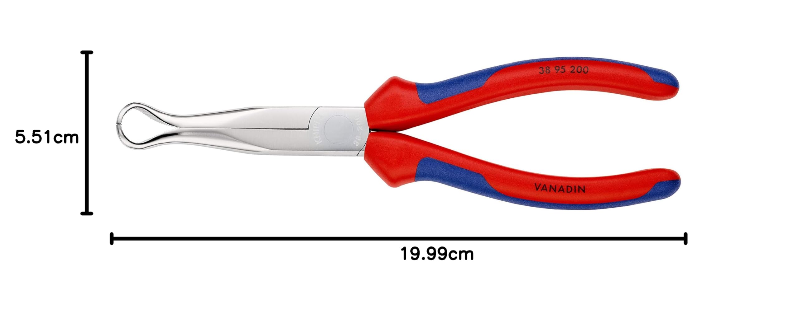 크니펙스 3895200 200mm 메카닉 롱노즈 플라이어 이미지 8