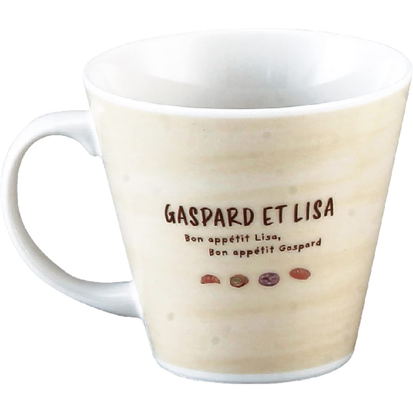 야마카 리사앤가스파르 빵 LG161-11 340ml 머그컵 전자레인지용 02.빵 이미지 2