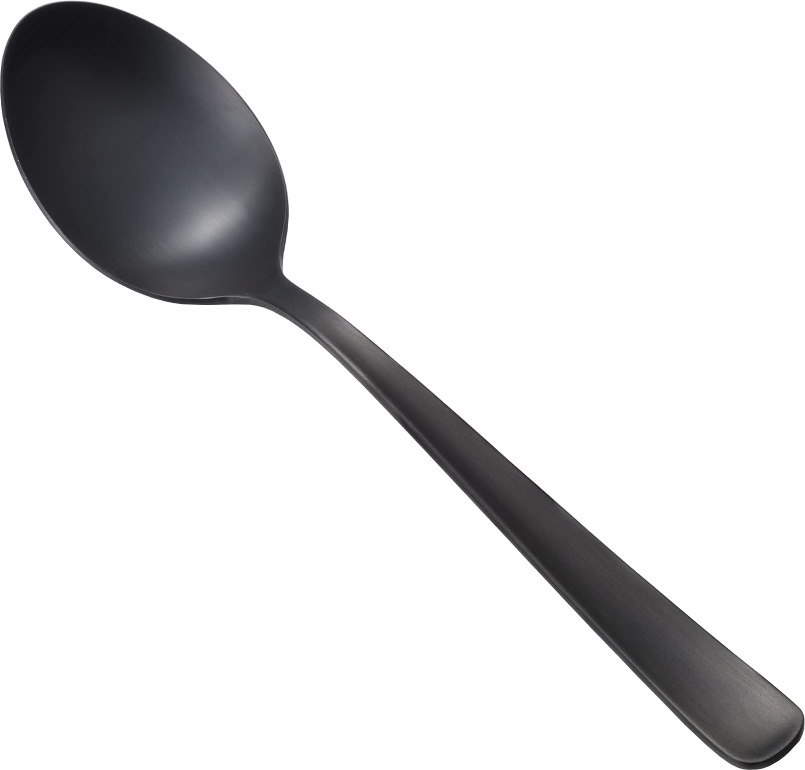 요시카와 묵채 매트블랙 SJ3561 17.5cm 디저트스푼 스테인리스