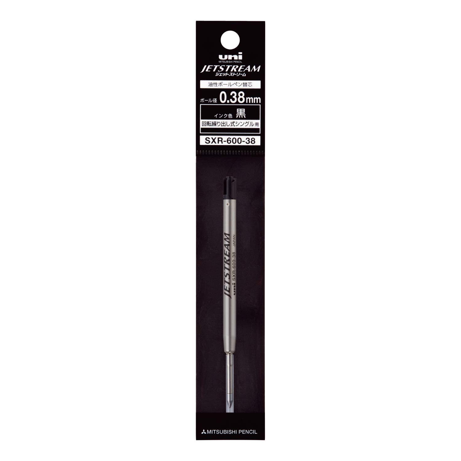 미쓰비시 연필 제트스트림 프라임 블랙 SXR60038.24 0.38mm 0.38mm 1본 이미지 2
