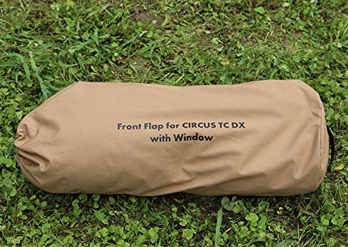 텐트마크 디자인 서커스 TC DX 전용 프런트 플랩 샌드 2인용 옵션 텐트 창문형 이미지 4