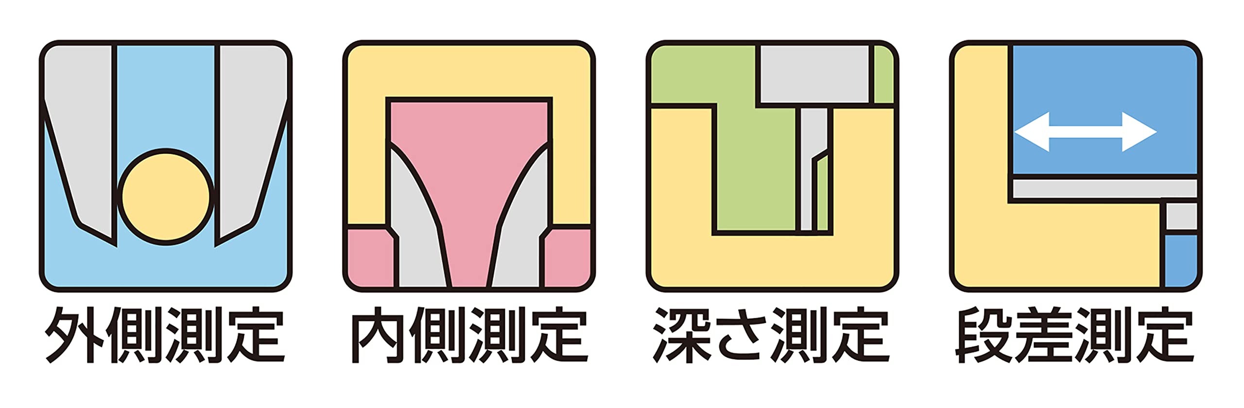 신와 19990 150mm 디지털 캘리퍼스 카본 파이버 대문자 이미지 3