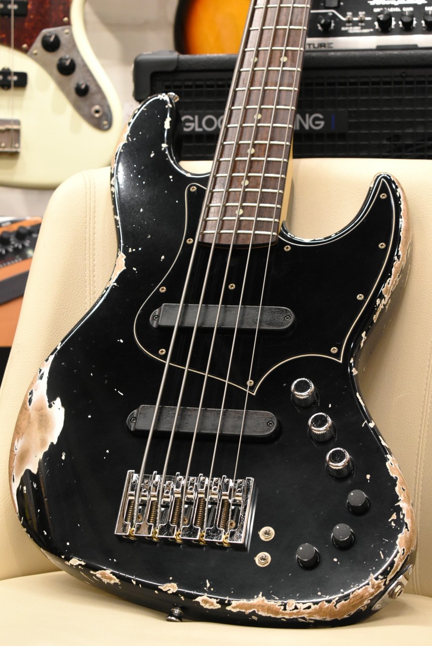 Xotic XJ-1T 5st Heavy Aged-Alder Body -Black/MH Maple/Rose #J-3667【4.64kg】 이미지 2