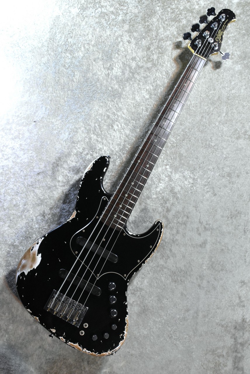 Xotic XJ-1T 5st Heavy Aged-Alder Body -Black/MH Maple/Rose #J-3667【4.64kg】 이미지 3