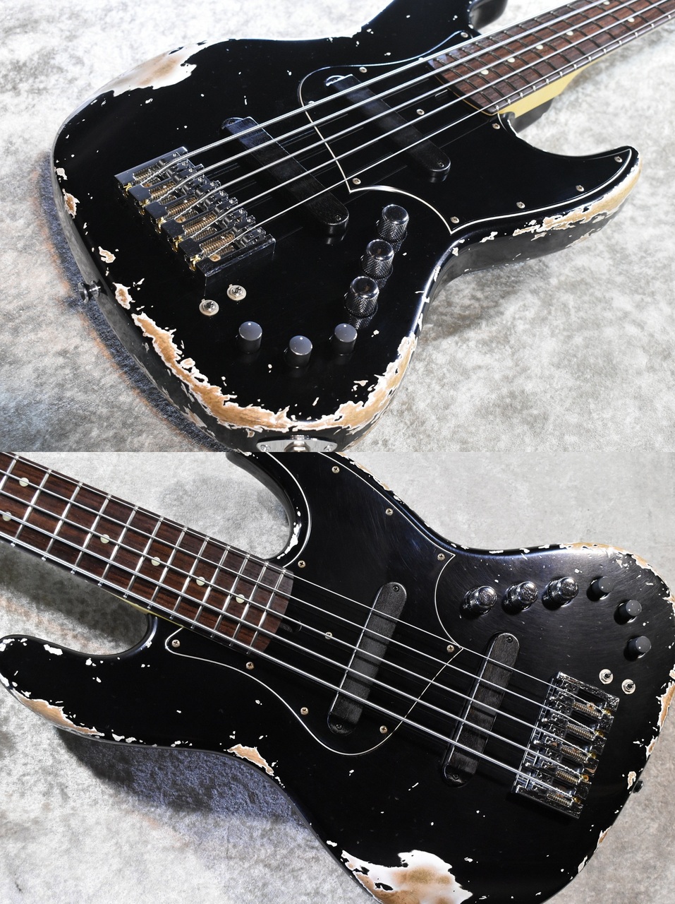 Xotic XJ-1T 5st Heavy Aged-Alder Body -Black/MH Maple/Rose #J-3667【4.64kg】 이미지 9