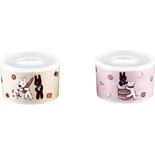 야마카 리사앤가스파르 캐니스터 LG160-82-2 230ml 01.전자레인지용기 2종세트 이미지 2