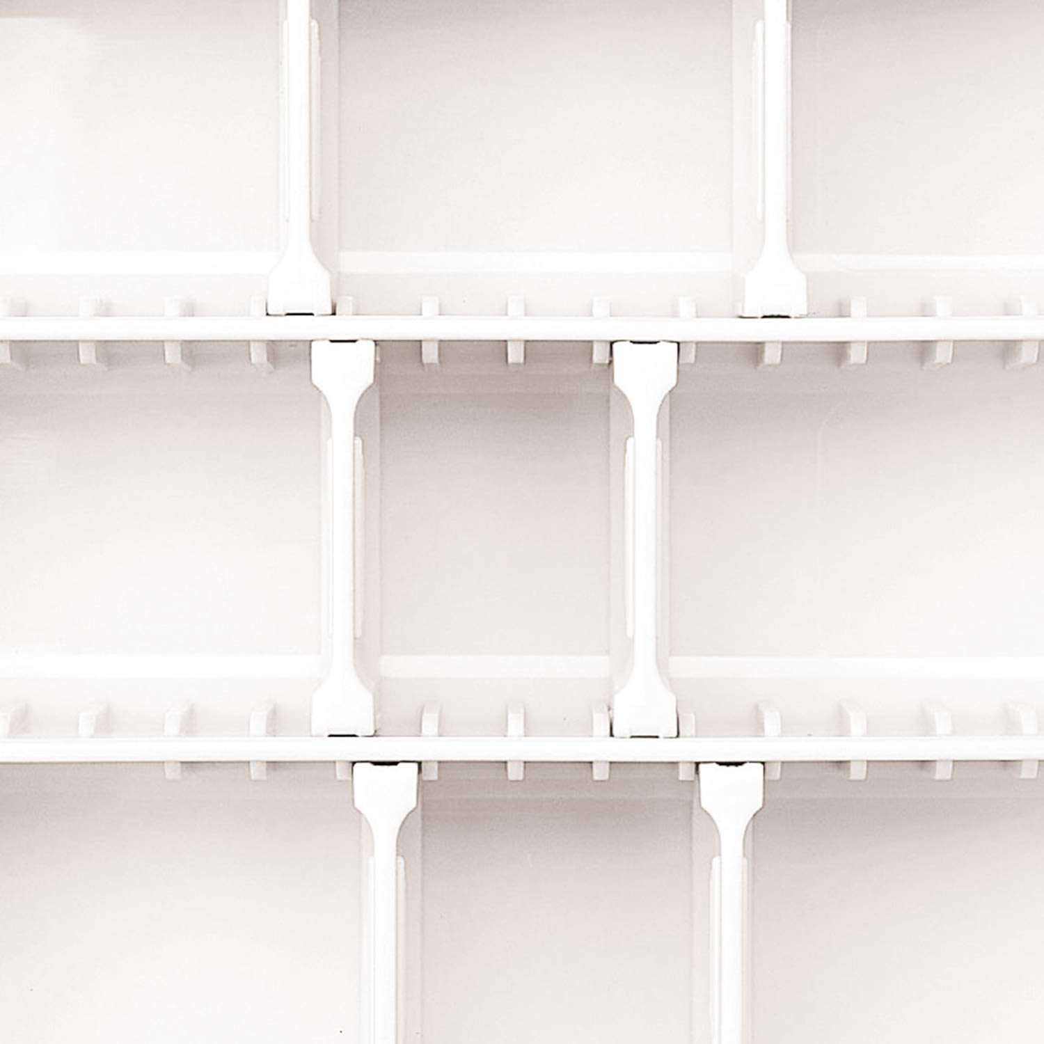엔지니어 KP-03 파츠 케이스 255x190x40mm 칸막이 16개 포함 본체 반투명 이미지 3