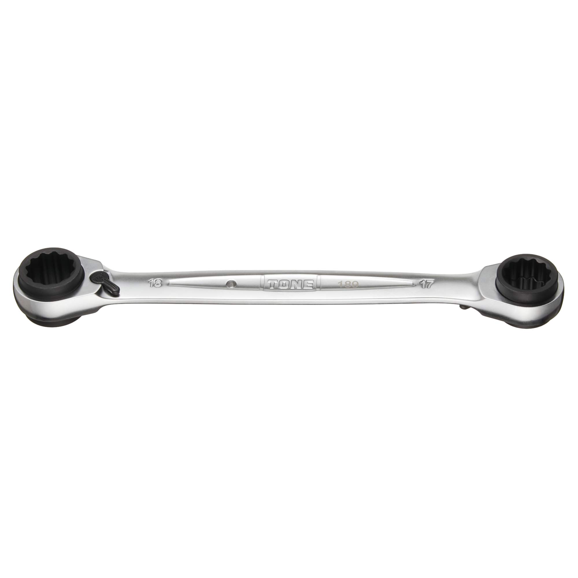 토네 4WAY 라쳇 메가네 렌치 HPRMW-1619 16-19mm 이미지 2