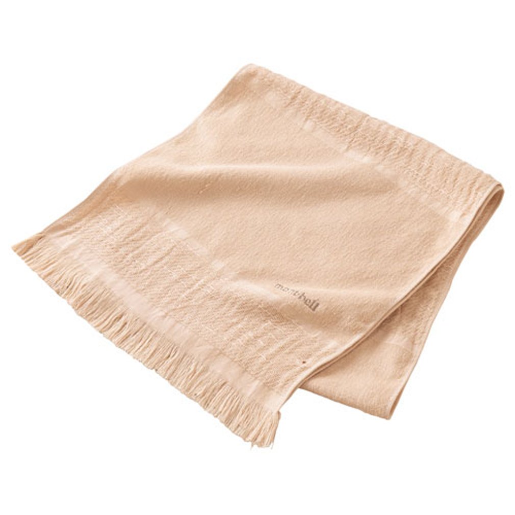 몽벨 코튼 타월 머플러 Free Size 베이지