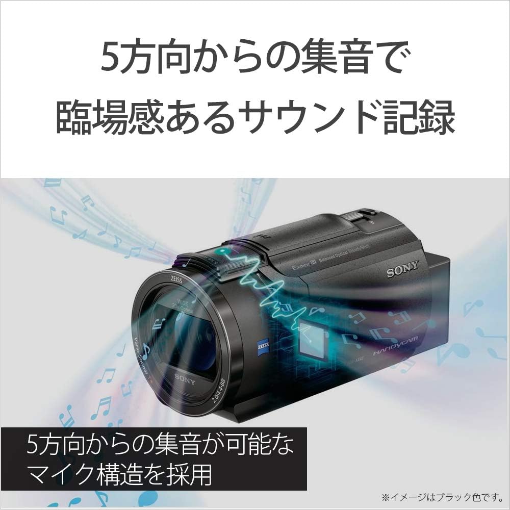 [중고] 소니 핸디캠 블랙 FDR-AX60 64GB 4K 캠코더 이미지 12