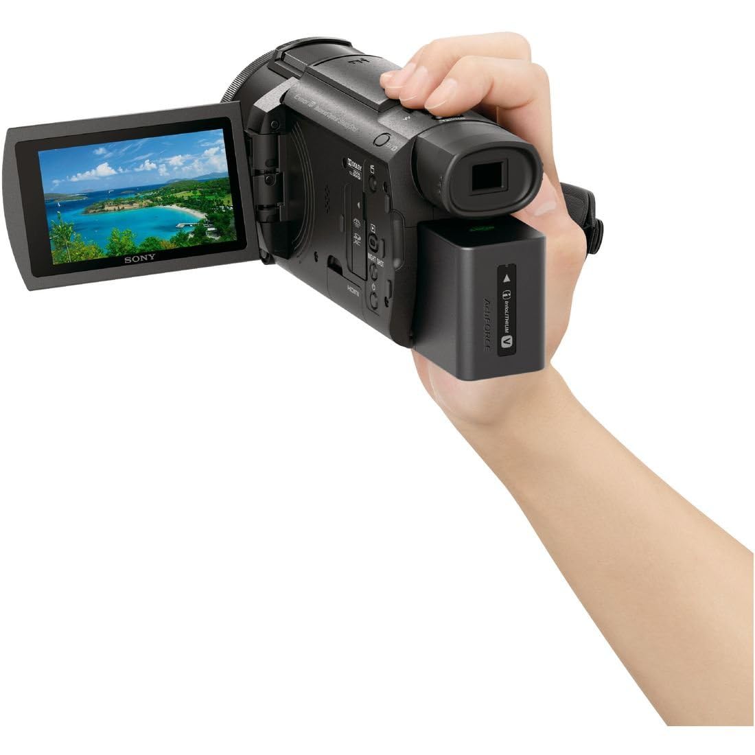 [중고] 소니 핸디캠 블랙 FDR-AX60 64GB 4K 캠코더 이미지 14