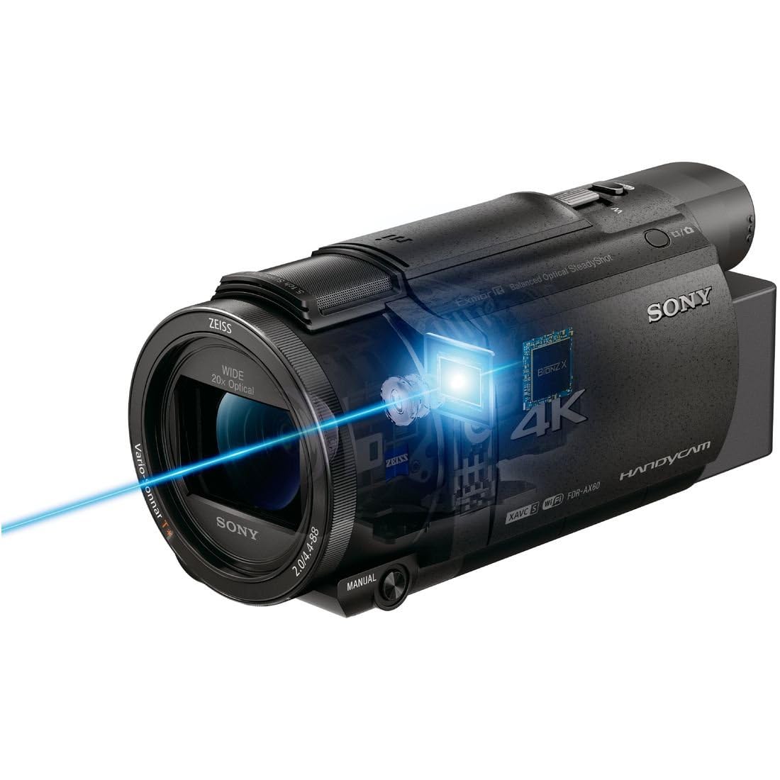 [중고] 소니 핸디캠 블랙 FDR-AX60 64GB 4K 캠코더 이미지 24