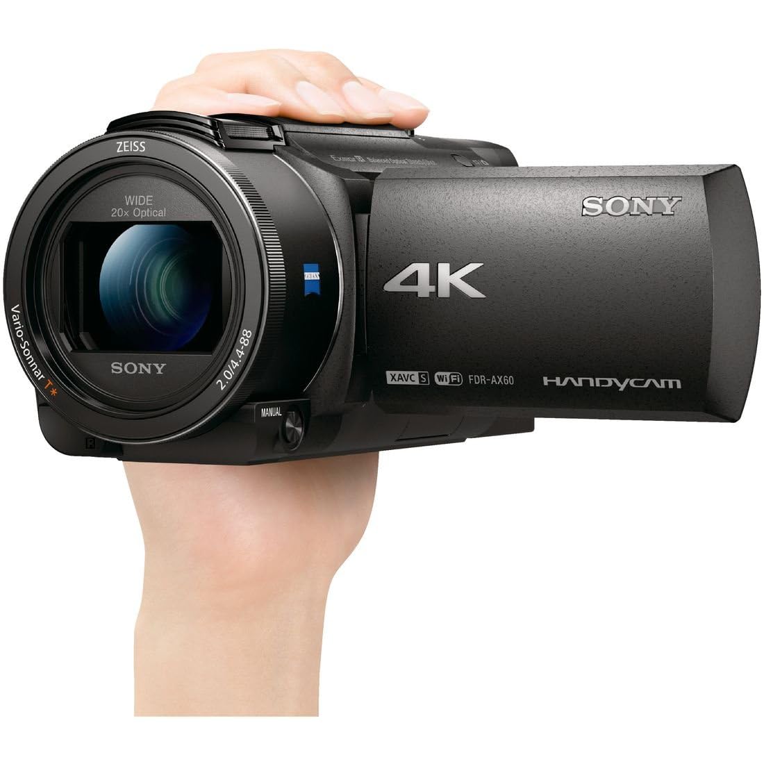[중고] 소니 핸디캠 블랙 FDR-AX60 64GB 4K 캠코더 이미지 13