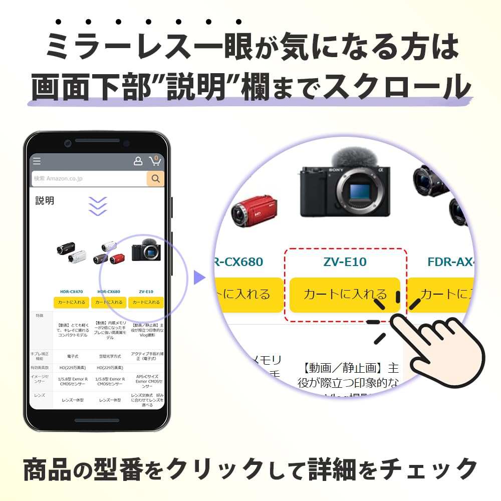 [중고] 소니 핸디캠 블랙 FDR-AX60 64GB 4K 캠코더 이미지 4
