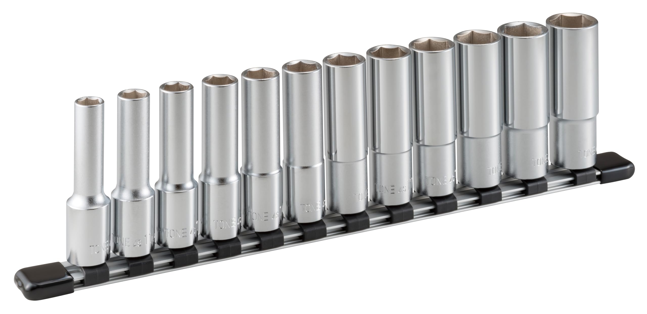 토네 HSL412 6각 12.7mm 딥소켓 세트 12점 홀더포함 이미지 2