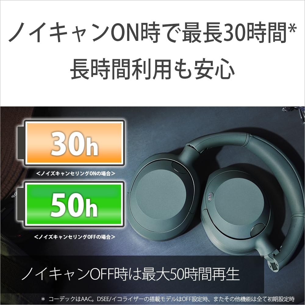 소니 ULT WEAR WH-ULT900N 블랙 무선 노이즈캔슬링 헤드폰 이미지 9