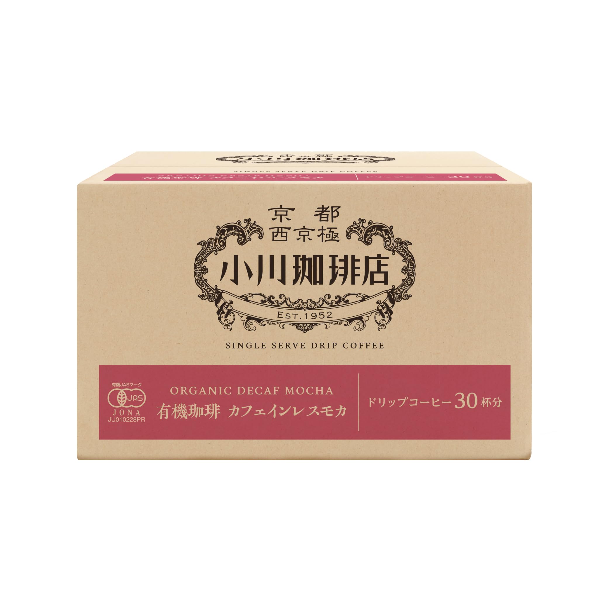 오가와커피 유기농 카페인리스 모카 드립백 10g 30개입 이미지 5