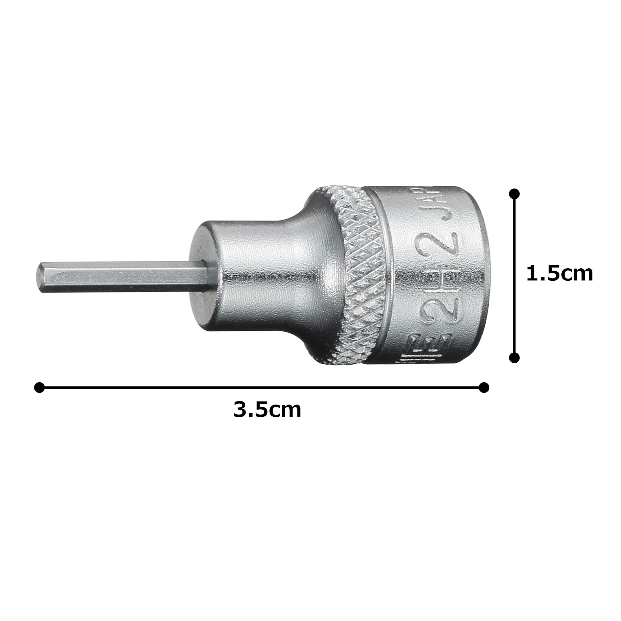 토네 HP2H-02 6.35mm 육각소켓 2mm 이미지 5