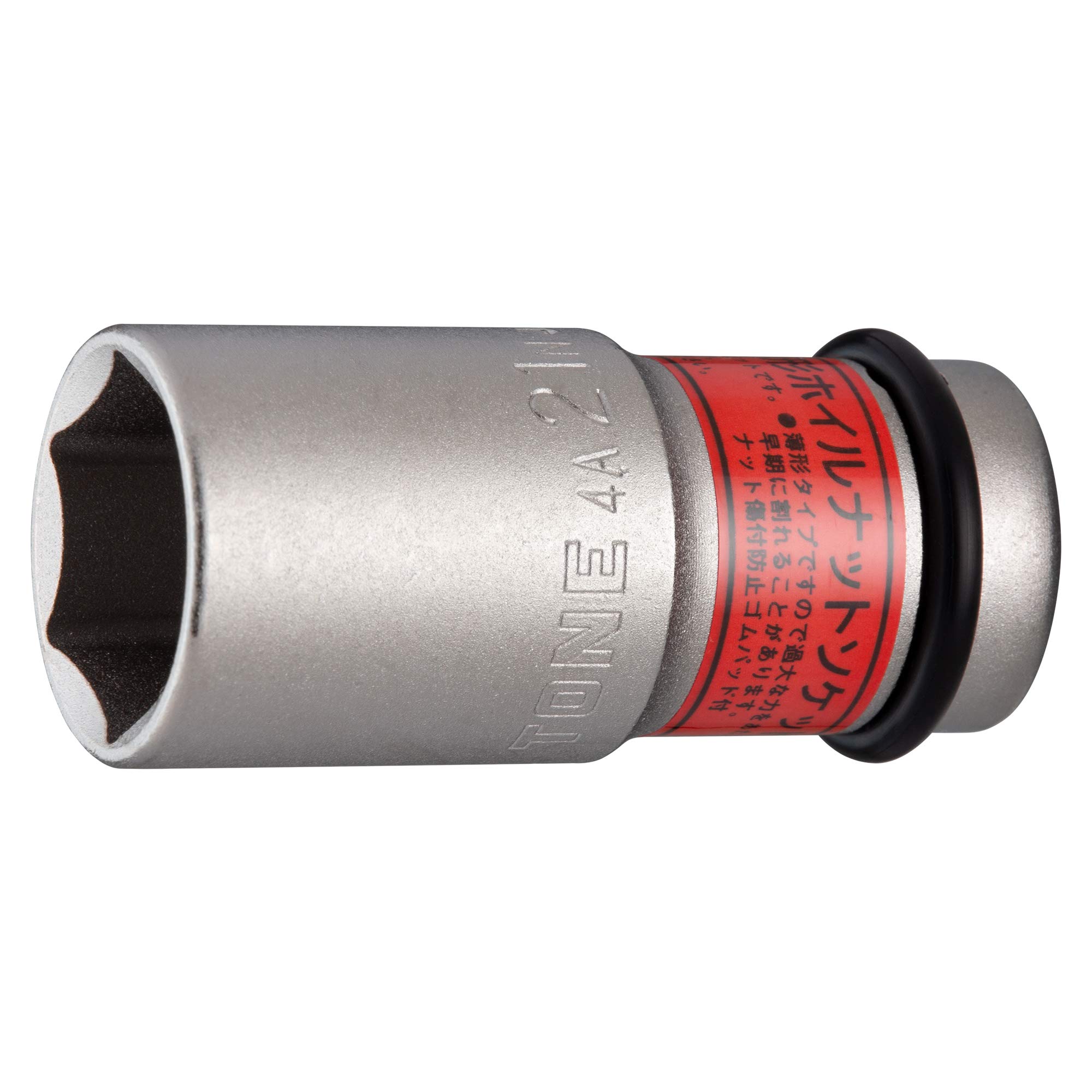 토네 HP4A-21N 레드 12.7mm 21mm 임팩트 박형 휠너트 소켓