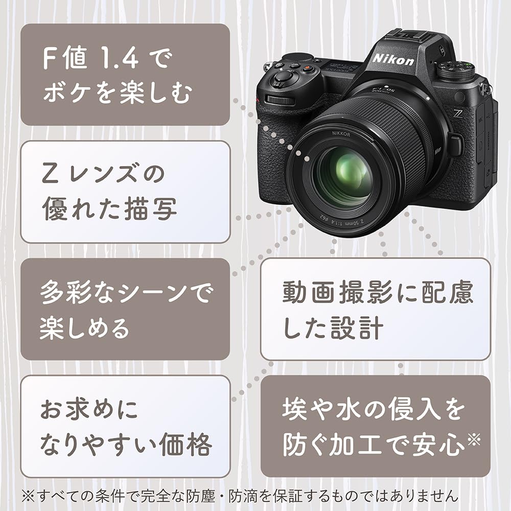 니콘 NIKKOR Z 50mm f/1.4 단렌즈 렌즈만 이미지 6